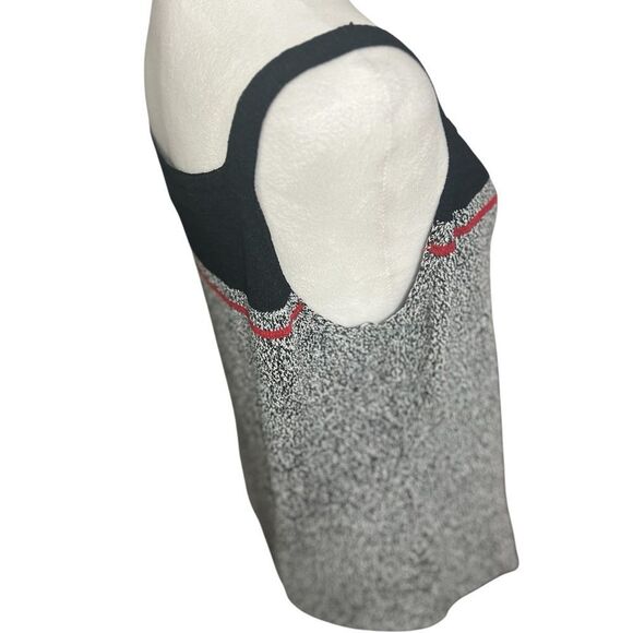 Sigrid Olsen Tank Top Hand Knit Large Square Neck Stretch Vintage Gray Red
Black - Picture 5 of 10